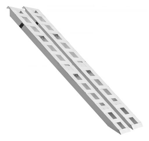 Lastningsramper, 182,9x38,1 cm, Aluminium, Extra kraftig