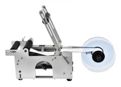 Märkningsmaskin, Halvautomatisk rund flasketiketterare, 860x276x580 mm, Elektrisk