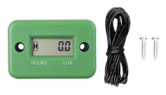 Timräknare med batteritimer LCD Digital Display RPM Bil Motorcykel Vattenskoter Båt Mätare Räknare Varvräknare Motorverktyg-xindaren