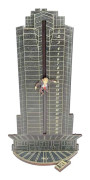 Gruber faller från Nakatomi Plaza, rolig träjulkalender, julnedräkningskalender, dekor C