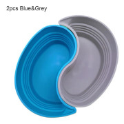 Slow Cooker Liner Slow Cooker Separator 2ST BLÅ&GRÅ 2ST 2pcs Blue&Grey