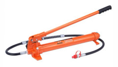 Hydraulisk domkraftssats 750x295x165 mm röd, förvaring