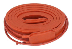 Silikon Värmeband Värmetejp Värmebälte Vattentät 15x1000mm 75W 220V AC