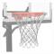 Heavy Duty Indoor Outdoor Basketball Net - Vit Ersättning för standardfälgar