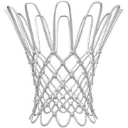 Heavy Duty Indoor Outdoor Basketball Net - Vit Ersättning för standardfälgar