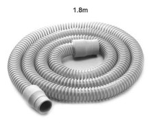 CPAP-slang med slät insida och konsekvent trycköverföring för tyst sömnterapi; Längd: 1,8 m, Diameter: 19 mm, Manschett: