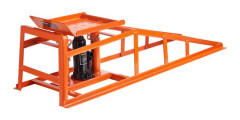 Hydrauliska bilramper, 1140x320x295 mm, röd, kraftig stål