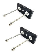 2-pack Skateboard Longboard Väggfäste Skateboard Hängare[D]
