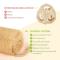 Sxbd Natural Bath Loofahs Sponges Large Organic Luffa Shower Sponges Skin Body Back Exfoliating Scrubber Compatible With Daily Personal Care (3 Pack)