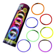 100 st Neon Party Glow Halsband Glow Armband med Kontakter Glow Sticks