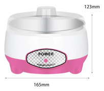 1,2L Helautomatisk Liten Elektrisk Yoghurtmaskin Rosa (Rostfritt Stål)