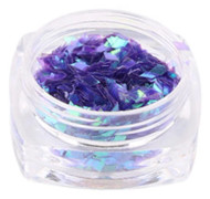 Rhombus Shape Glitter Dekoration Nagelkonst Paillette Paljett Manikyr 4#Lila