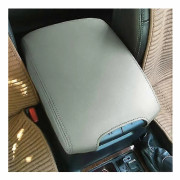 för Toyota Land Cruiser Prado 150 2010 2011 2012 2013 2014 2015 2016 2017 2018 -2021 Mikrofiberläder Mittarmstödsskydd - WELLNGS grey