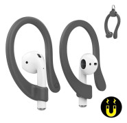AHASTYLE Apple AirPods Universal Ear Hooks with Holder - Grey