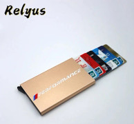 Stöldskydds ID Kreditkortshållare Porte Carte Slim Plånböcker Fodral för BMW 1 2 3 4 5 6 7-serien X1 X2 X3 X4 X5 X6 X7