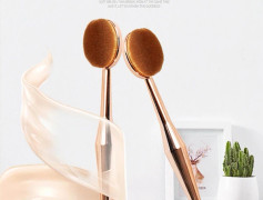 Makeup Brush 2 PCS Toothbrush The New Makeup Brush Foundation Oval Brushes One Set High End Foundation Brush