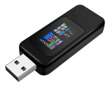 10 i 1 USB-testare DC Digital Voltmeter Amperimetro Strömspänningsmätare Amp Volt Amperemeter Detektor Power Bank Laddare