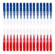 160 st Interdentalborste ES Silikon Interdentalborste Mjuk Tandborste Tandpetare Rengörare Munhygienverktyg~01210