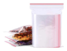 100-Pack Blixtlåspåsar Ziplock Påsar 4x6cm