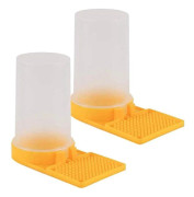 2-pack bi-vattenautomatisk matare vätskeutfodringssystem vattenautomat plast biodlingsprodukter biodlingsutrustning