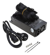 Dator för Case Mini ATX Moderkort Liten 1U Flex Nätaggregat Gaming PC Chassi
