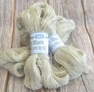 Hobby365:s egna 2-trådiga Ullgarn Ljusgrå 100 gram