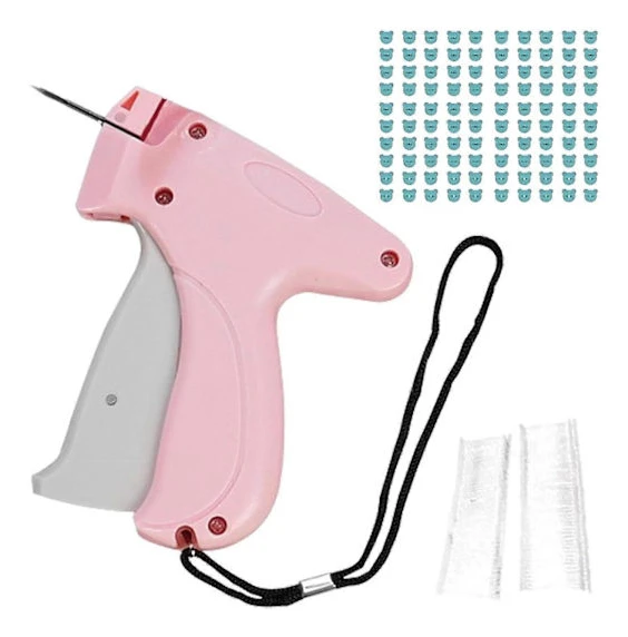 1 Set Stitchy Quick Klädfixare med 20 Broscher Och 100 Björnspännen Tunn Nål Sömlös Sömnad Täcke Filt Täcke Fästfästen (LGL)