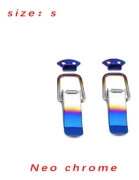 Universal Hook Lock Clip Kit Bumper Snabbkopplingslås för Racingbil Lastbilstillbehör~01592