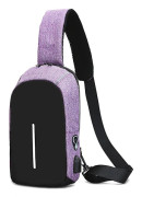 Crossbody Sling Ryggsäck Sling Bag Resevandring Bröstväska Dagsäck