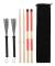Trumpinnar Set 5A Klassiskt Maple Rod Instrumenttillbehör med infällbara borstar för jazz