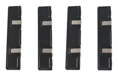 4 X Aluminium Kylfläns Shim Spridare Kylare Kompatibel Med DDR RAM-minne