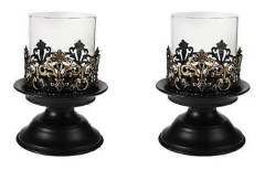 pieces - Ljusstake - Ljusstakar - Ljusstativ - svart - Enkel dekorativ aromaterapiljuskopp - 10,3*16CM - Bröllopsmottagning, Festlig mantel