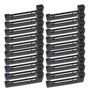 20 st Svarta Taxiband Kassettband ERC-05 ERC05 Passar Epson M150 M-150II M1500II M150II EC7000