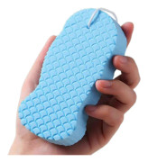Radiants Skin Sponge Koreansk Kroppsskrubb Svampar Ultra Mjuka Exfolierande Döda Hudborttagare Kompatibel med Bad Dusch Blue 1pc