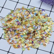 100g/Pack Iridescent Shining Shell Shell Paljetter MULTICOLOR-1 Multicolor-1