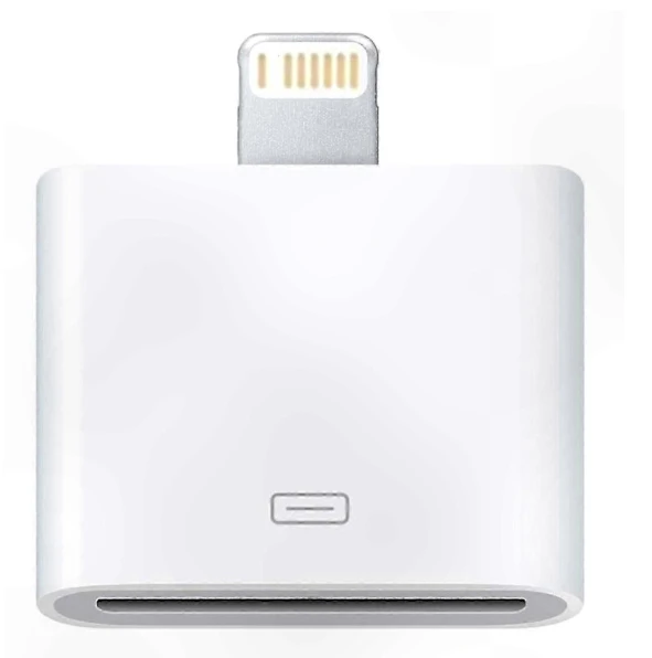 30-Pin till Lightning Adapter för iPod - Datasynkronisering och Laddningskabel