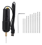 Mini elektrisk borr - USB-driven - 11 000 varv/min - 10 mm borrdiameter