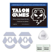 2 Set TALONGAMES Anpassade Vita Böjda Kanter Mus Skates Musfötter för Logitech G903 LIGHTSPEED Gaming Mus Glides