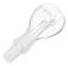 Pyknometer av glas med perforerad propp, tom laboratorieflaska (10 ml)