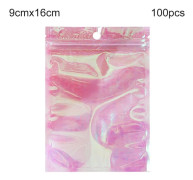 100 st självförslutande påsar förpackningspåse 9CMX16CM 9cmx16cm