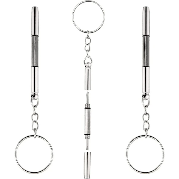 Mini-skruvmejsel 3-pack, skruvmejsel för glasögon, miniskruvmejsel reparationsverktyg
