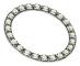 RGB LED Ring Lamp Board 24 Bit SK6812 32 färger Bländande och fluorescerande vit LED Ring Circle Light