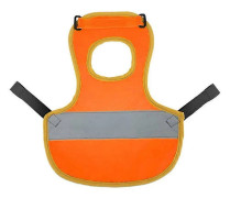 Reflekterande Kycklingsele Hönssadel Förkläde Justerbar Höns Reflekterande Väst Orange