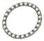 RGB LED Ring Lamp Board 24 Bit SK6812 32 färger Bländande och fluorescerande vit LED Ring Circle Light