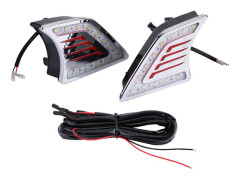 1 par bilens dagsljus DRL LED-dagsljus dimljus för Toyota Hilux Vigo 12-14