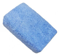 Mikrofibersvamp av skum, vaxapplikation 4 stycken blå 12 * 8 * 4 cm