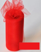Organza Roll Tulle RÖD red