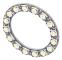 SK6812 RGB LED Ringkort 16 Bit 32 Färger Fluorescerande Vit Väggklocka Ljusdrivrutinskort