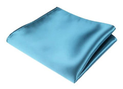 Herrsatin Solid Plain Color Näsduk Hanky Bröstfickstorget För Bröllopsfest