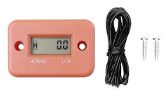 Timräknare med batteritimer LCD Digital Display RPM Bil Motorcykel Vattenskoter Båt Mätare Räknare Varvräknare Motorverktyg